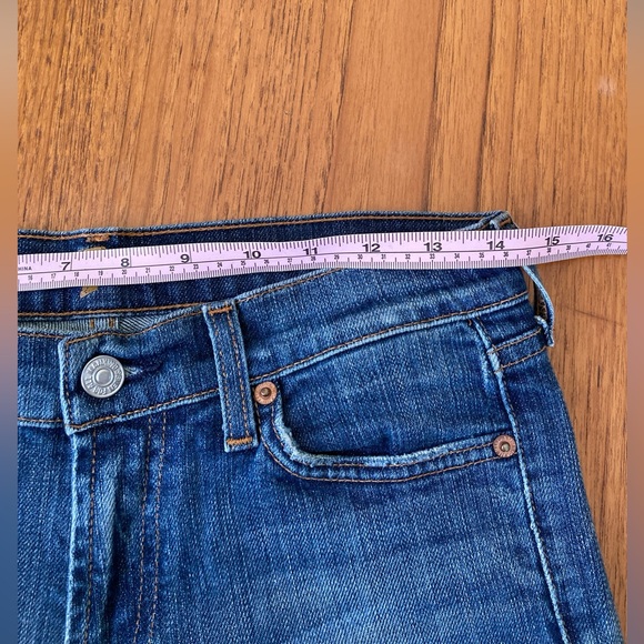 Vintage OG ‘04 Seven For All Mankind Long Legs Bootcut jeans, size 26/27x34 - Picture 11 of 12